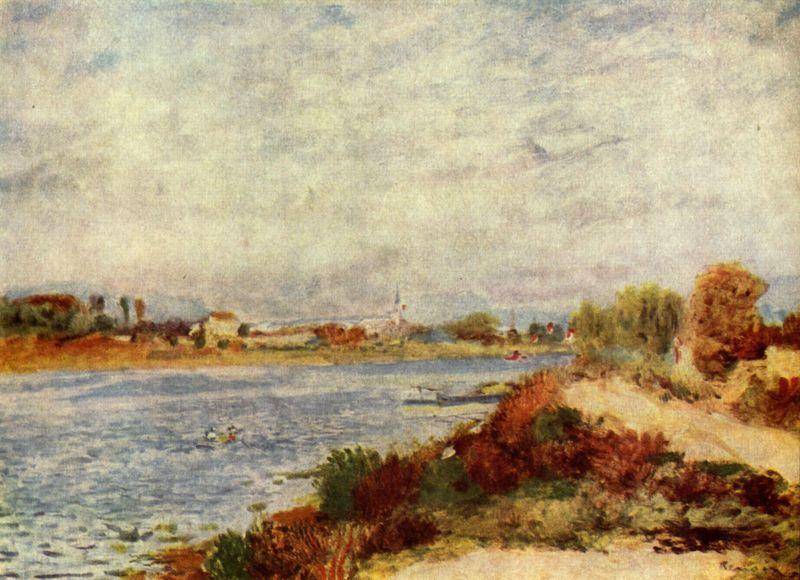 Pierre-Auguste Renoir Seine bei Argenteuil oil painting picture